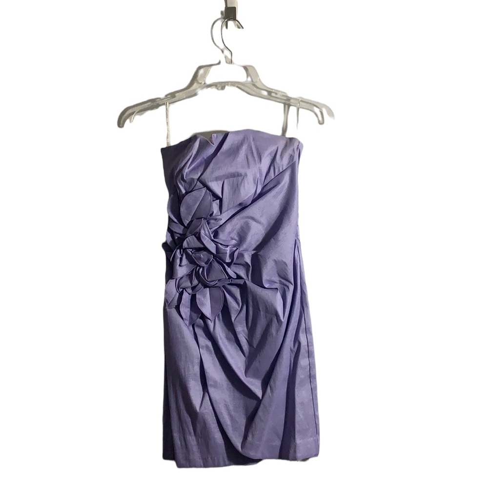 Jessica McClintock strapless mini dress